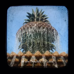 Pineapple Fountain Charleston South Carolina TTV Photography