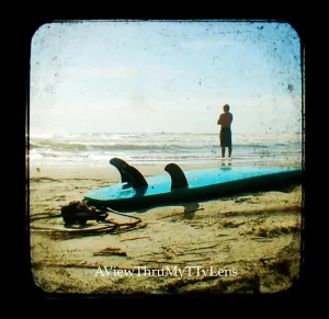 Surfer Waiting Isle Of Palms South Carolina TTV Photography