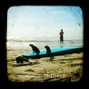 Surfer Waiting Isle Of Palms South Carolina TTV Photography