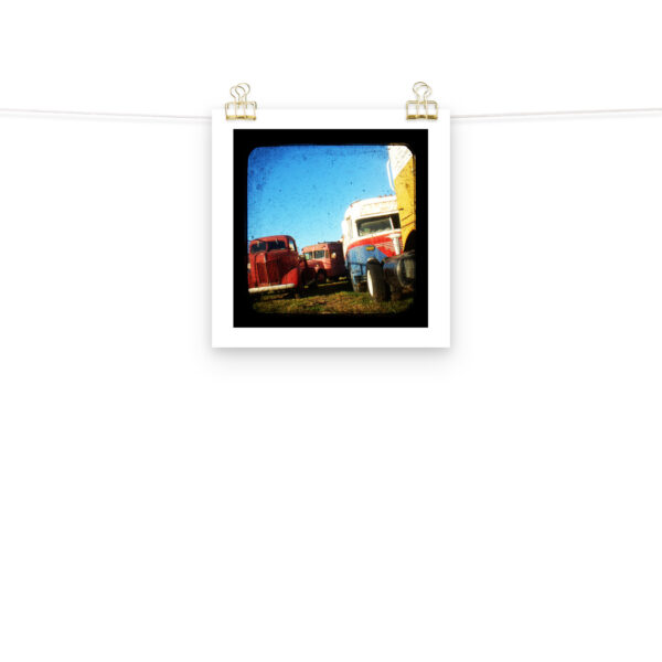 Junk Yard Pile Up - TTV Photography - Photo paper poster - Image 3
