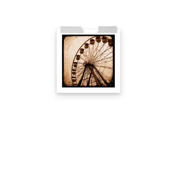 Ferris Wheel - Award Winning- TTV Photography - Photo paper poster - Image 4