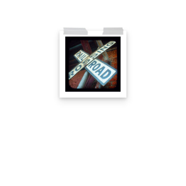 Railroad Crossing Roanoke Virginia - TTV Photography - Photo paper poster - Image 4