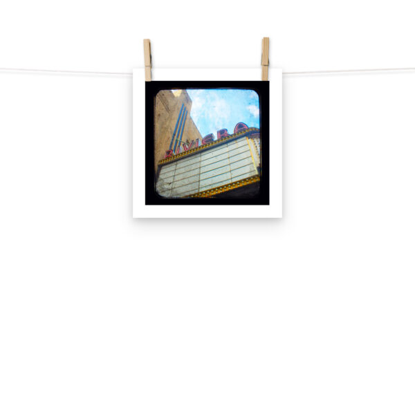 Riviera Theater Charleston South Carolina - TTV Photography - Photo paper poster - Image 2