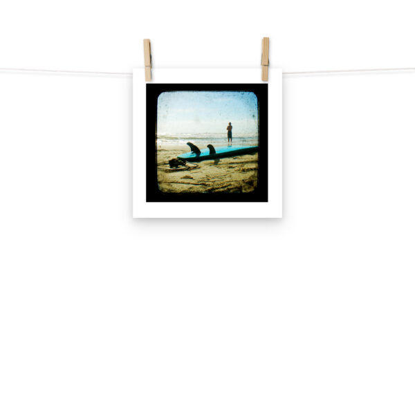 Surfer Waiting Isle of Palms  - TTV Photography - Photo paper poster - Image 2