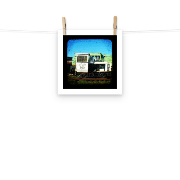 Mead 200 Train Roanoke Virginia - Photo paper poster - Image 2