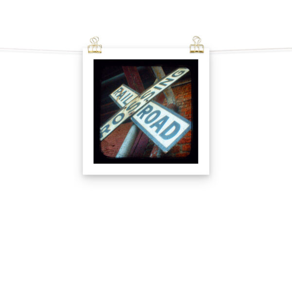 Railroad Crossing Roanoke Virginia - TTV Photography - Photo paper poster - Image 6
