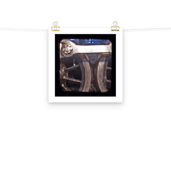 Train Wheels - TTV Photography - Photo paper poster - Image 6