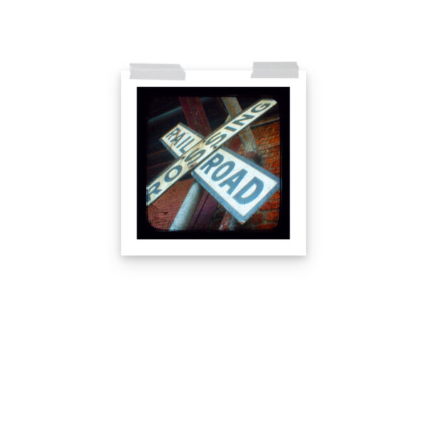 Railroad Crossing Roanoke Virginia - TTV Photography - Photo paper poster - Image 7