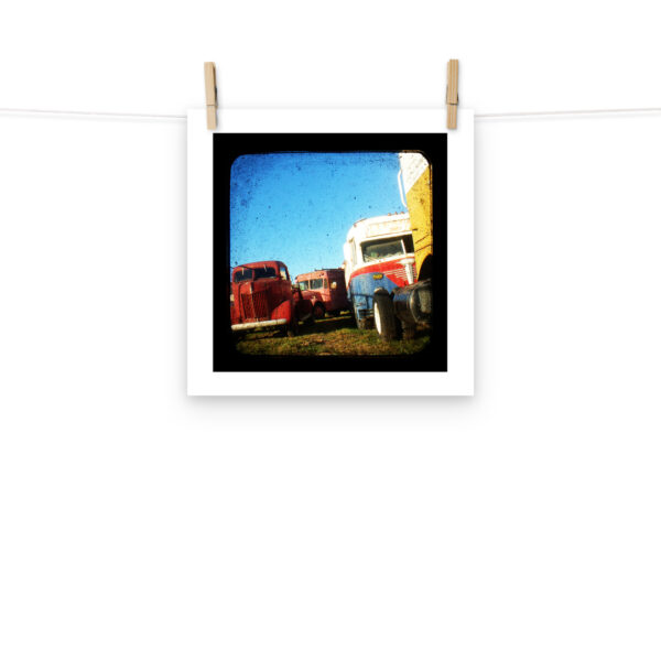 Junk Yard Pile Up - TTV Photography - Photo paper poster - Image 5