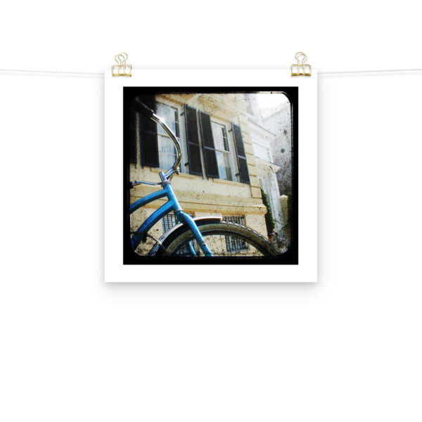 Blue Bike Charleston South Carolina - TTV Photography - Photo paper poster - Image 9