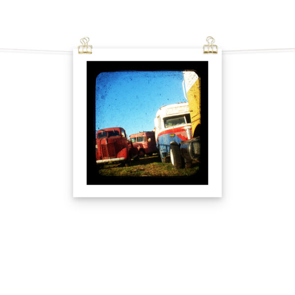 Junk Yard Pile Up - TTV Photography - Photo paper poster - Image 9