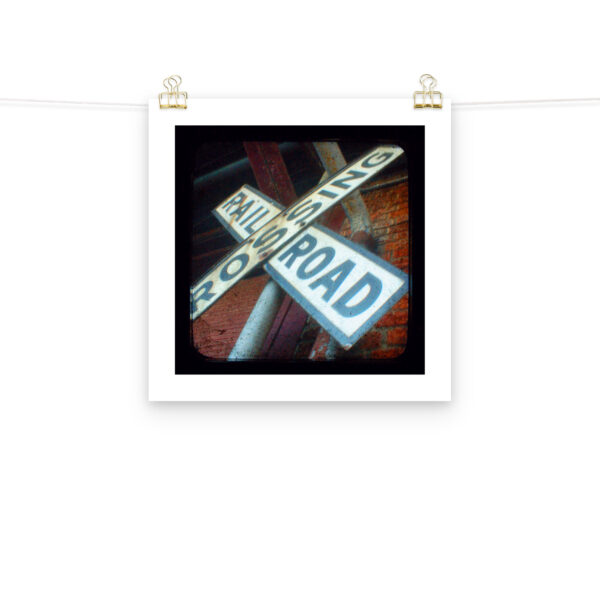 Railroad Crossing Roanoke Virginia - TTV Photography - Photo paper poster - Image 9