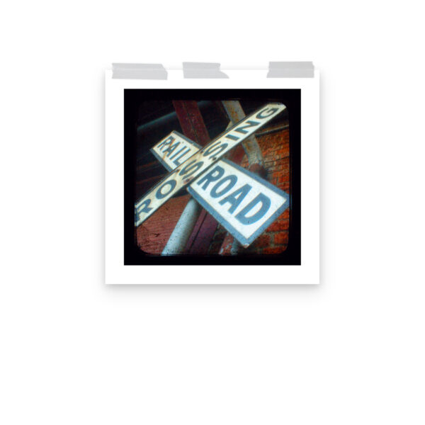 Railroad Crossing Roanoke Virginia - TTV Photography - Photo paper poster - Image 10