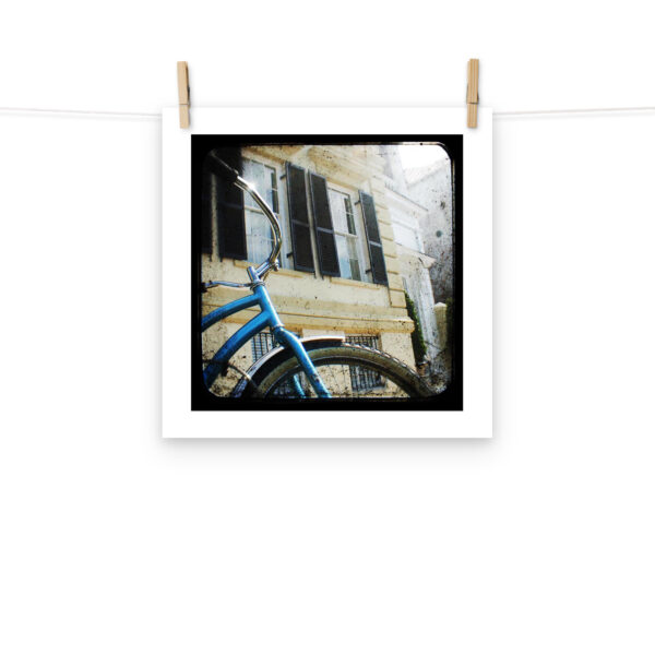 Blue Bike Charleston South Carolina - TTV Photography - Photo paper poster - Image 8