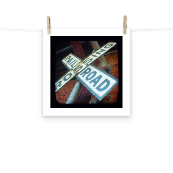 Railroad Crossing Roanoke Virginia - TTV Photography - Photo paper poster - Image 8