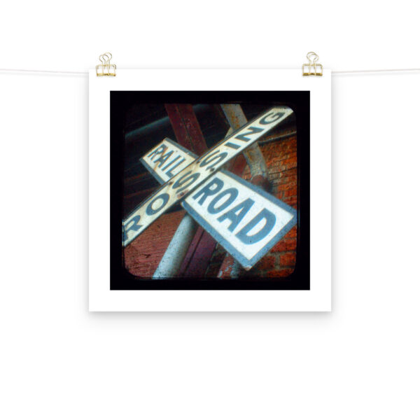 Railroad Crossing Roanoke Virginia - TTV Photography - Photo paper poster - Image 11