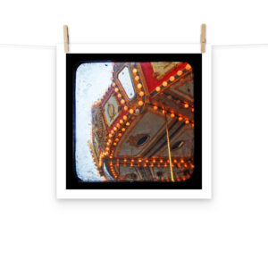 Carousel Salem Virginia Fair - TTV Photography - Photo paper poster