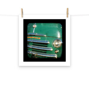 Green Dodge - TTV Photography - Photo paper poster