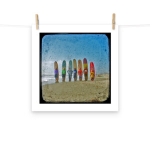 Longboard Line Up - TTV Photography - Photo paper poster
