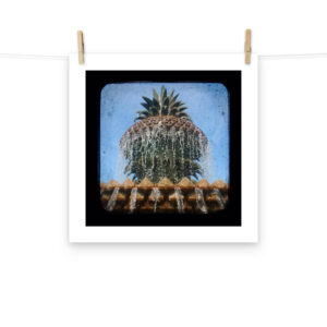 Pineapple Fountain - TTV Photography - Photo paper poster