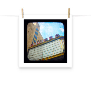 Riviera Theater Charleston South Carolina - TTV Photography - Photo paper poster