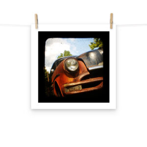 Rusted Car - TTV Photography - Photo paper poster