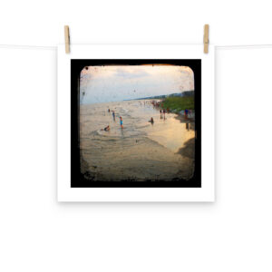 Sunset Swim - TTV Photography - Photo paper poster