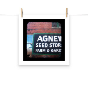 Agnew Seed - TTV Photography - Photo paper poster