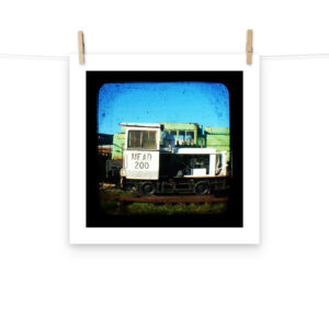 Mead 200 Train Roanoke Virginia - Photo paper poster