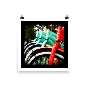 Bikers Row - TTV Photography - Photo paper poster
